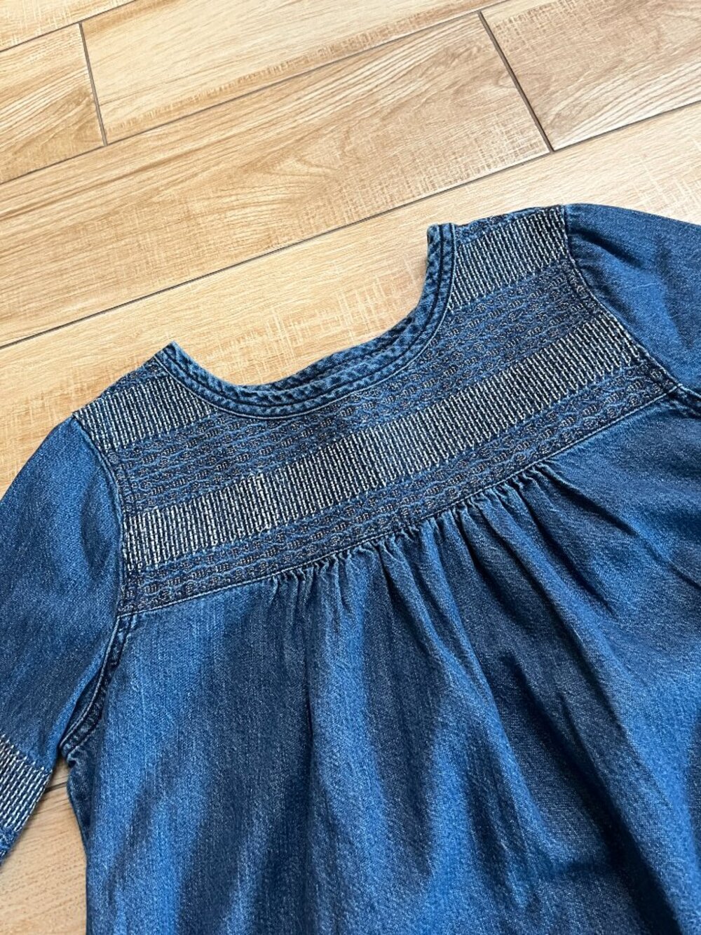 Womens Current/Elliott Denim Mini Dress - 1 - Picture 2 of 5